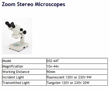 kính hiển vi carton dsz-44t